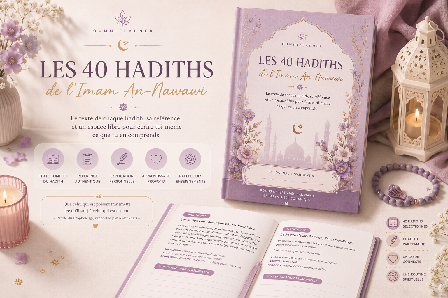 Les 40 Hadiths de l'Imam An-Nawawi